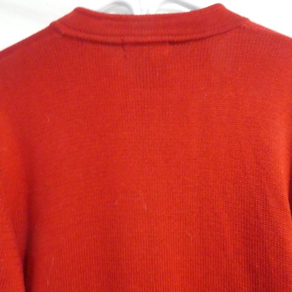 NEW YORK & COMPANY | xl extra large | Red Classic Zip-Up Cardigan | 100% Cotton - Picture 11 of 16
